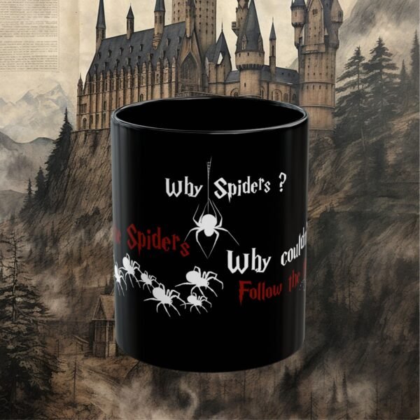 Follow the spiders | 11oz Black Mug