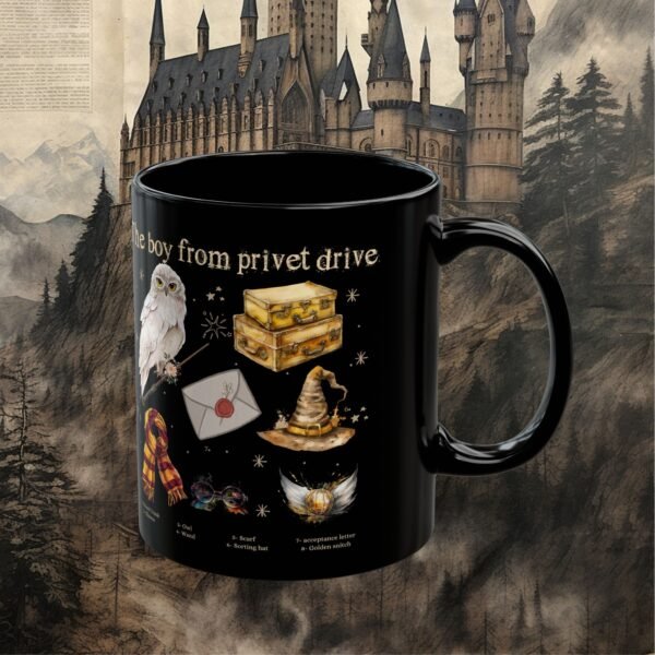The boy from privet drive | Black Mug (11oz, 15oz)