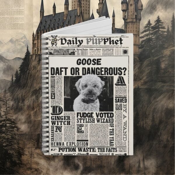 The Daily Pupphet | Customized Notebook