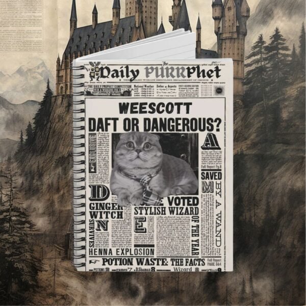 The Daily Purrphet | Customized Notebook