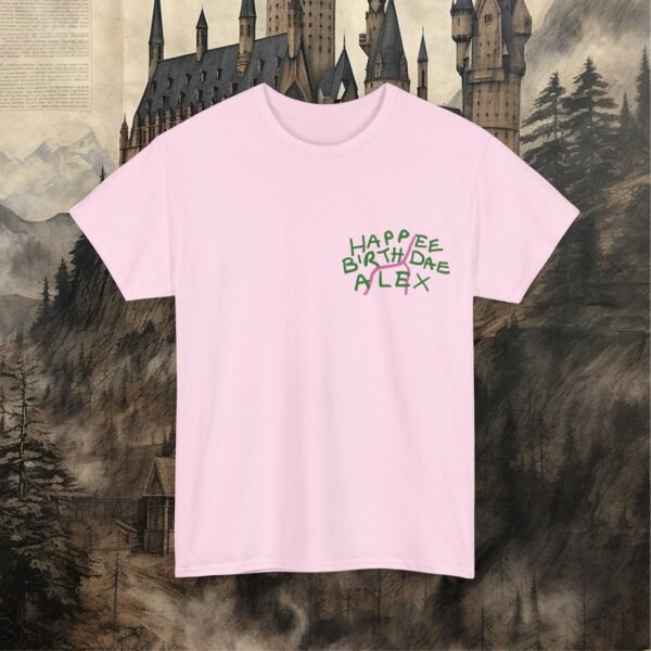 Custom Happee birthdae cake  | Pink Tshirt