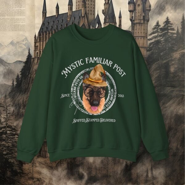Mystic Familiar Post Personalized Wizard Pet Portrait | Sweatshirt