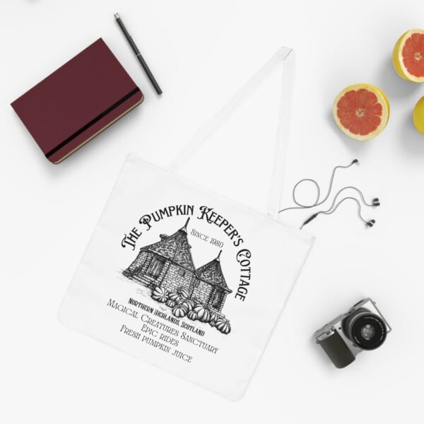 Pumpkin Keeper's Cottage Tote Bag Eco-Friendly